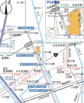 イトーヨーカドーアリオ亀有地図.gif