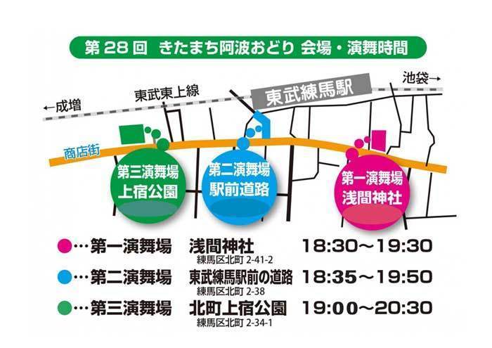 速達メール便♪ ご当地キティ ねつけ⑤ ねつけ④ 阿波33連阿波踊り