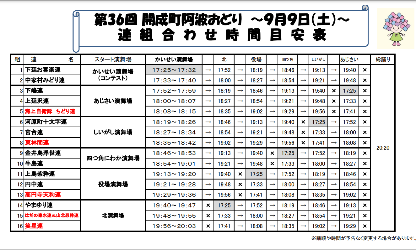 2023開成阿波おどり運行表.png